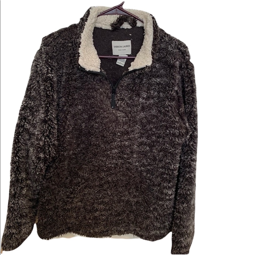 Sabrina Lauren Super Cozy Sherpa Pullover